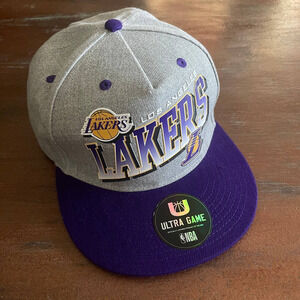 NEW Los Angeles Lakers Ultra Game Snapback Hat